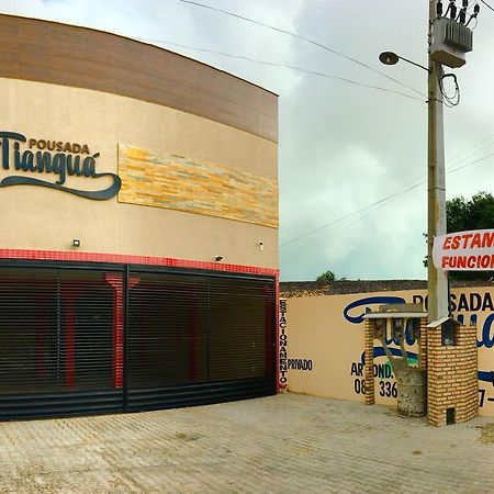 ホテル Pousada Tiangua ルイース・コヘイア エクステリア 写真